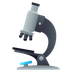 Bagaimana Microscope emoji terlihat di Joypixels.