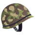 Bagaimana Military Helmet emoji terlihat di Joypixels.