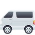 Bagaimana Minibus emoji terlihat di Joypixels.