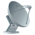 Bagaimana Satellite Antenna emoji terlihat di Joypixels.