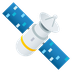 Bagaimana Satellite emoji terlihat di Joypixels.