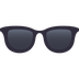 Bagaimana Sunglasses emoji terlihat di Joypixels.