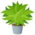 Bagaimana Potted Plant emoji terlihat di Joypixels.