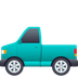 Bagaimana Pickup Truck emoji terlihat di Joypixels.