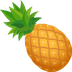 Bagaimana Pineapple emoji terlihat di Joypixels.