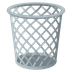 Bagaimana Wastebasket emoji terlihat di Joypixels.