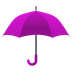 Bagaimana Umbrella emoji terlihat di Joypixels.