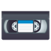 Bagaimana Videocassette emoji terlihat di Joypixels.