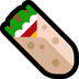 Come Burrito emoji appare su Microsoft.