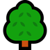 Come Albero deciduo emoji appare su Microsoft.