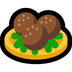 Come Falafel emoji appare su Microsoft.