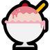 Come Coppa di gelato emoji appare su Microsoft.