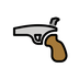 Hvordan Vandpistol emoji ser ud på Openmoji.