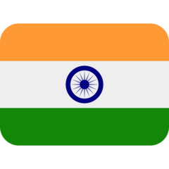 Bagaimana Bendera: India emoji terlihat di Twitter.