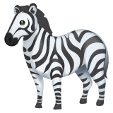 Jak wygląda emoji Zebra w Whatsapp.