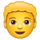 Jak wygląda emoji Chłopiec w Whatsapp.