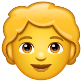 Jak wygląda emoji Dziecko w Whatsapp.