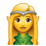 Jak wygląda emoji Elf w Whatsapp.