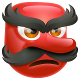 Jak wygląda emoji Goblin w Whatsapp.