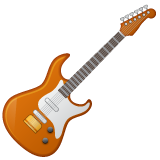 Jak wygląda emoji Gitara w Whatsapp.