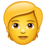 Jak wygląda emoji Dorosły w Whatsapp.