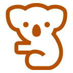 Come Koala emoji appare su Au-Kddi.