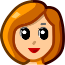 Come Donna emoji appare su Au-Kddi.