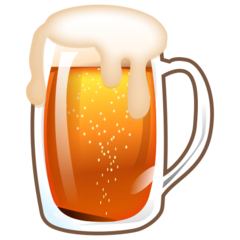 Hoe Bierglas emoji eruit ziet op Emojidex.