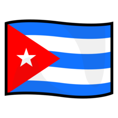 Hoe Vlag: Cuba emoji eruit ziet op Emojidex.