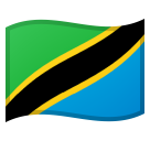 Come Bandiera: Tanzania emoji appare su Google.