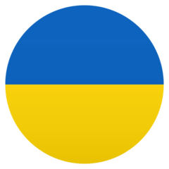 Bagaimana Bendera: Ukraina emoji terlihat di Joypixels.