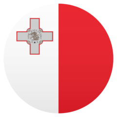 How Flag: Malta emoji looks on Joypixels.