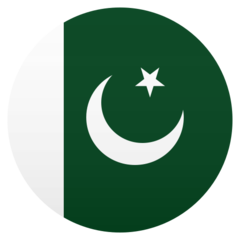 How Flag: Pakistan emoji looks on Joypixels.