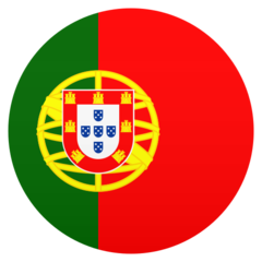 Hoe Vlag: Portugal emoji eruit ziet op Joypixels.