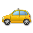 Come Taxi emoji appare su Lg.