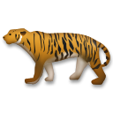 Come Tigre emoji appare su Lg.