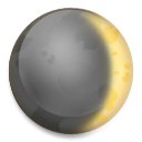 Come Luna crescente emoji appare su Lg.