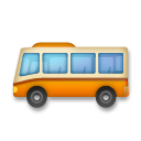 Bagaimana Bus emoji terlihat di Lg.