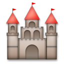 Come Castello emoji appare su Lg.