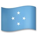 Come Bandiera: Micronesia emoji appare su Lg.