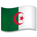 Come Bandiera: Algeria emoji appare su Lg.