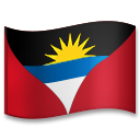 Come Bandiera: Antigua e Barbuda emoji appare su Lg.