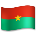 Come Bandiera: Burkina Faso emoji appare su Lg.