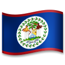 Come Bandiera: Belize emoji appare su Lg.