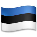 Come Bandiera: Estonia emoji appare su Lg.