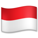 Come Bandiera: Indonesia emoji appare su Lg.