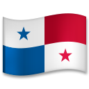 Come Bandiera: Panama emoji appare su Lg.