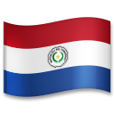 Come Bandiera: Paraguay emoji appare su Lg.