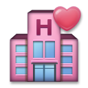 Come Love hotel emoji appare su Lg.