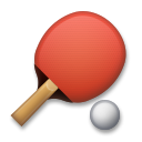 Come Ping pong emoji appare su Lg.